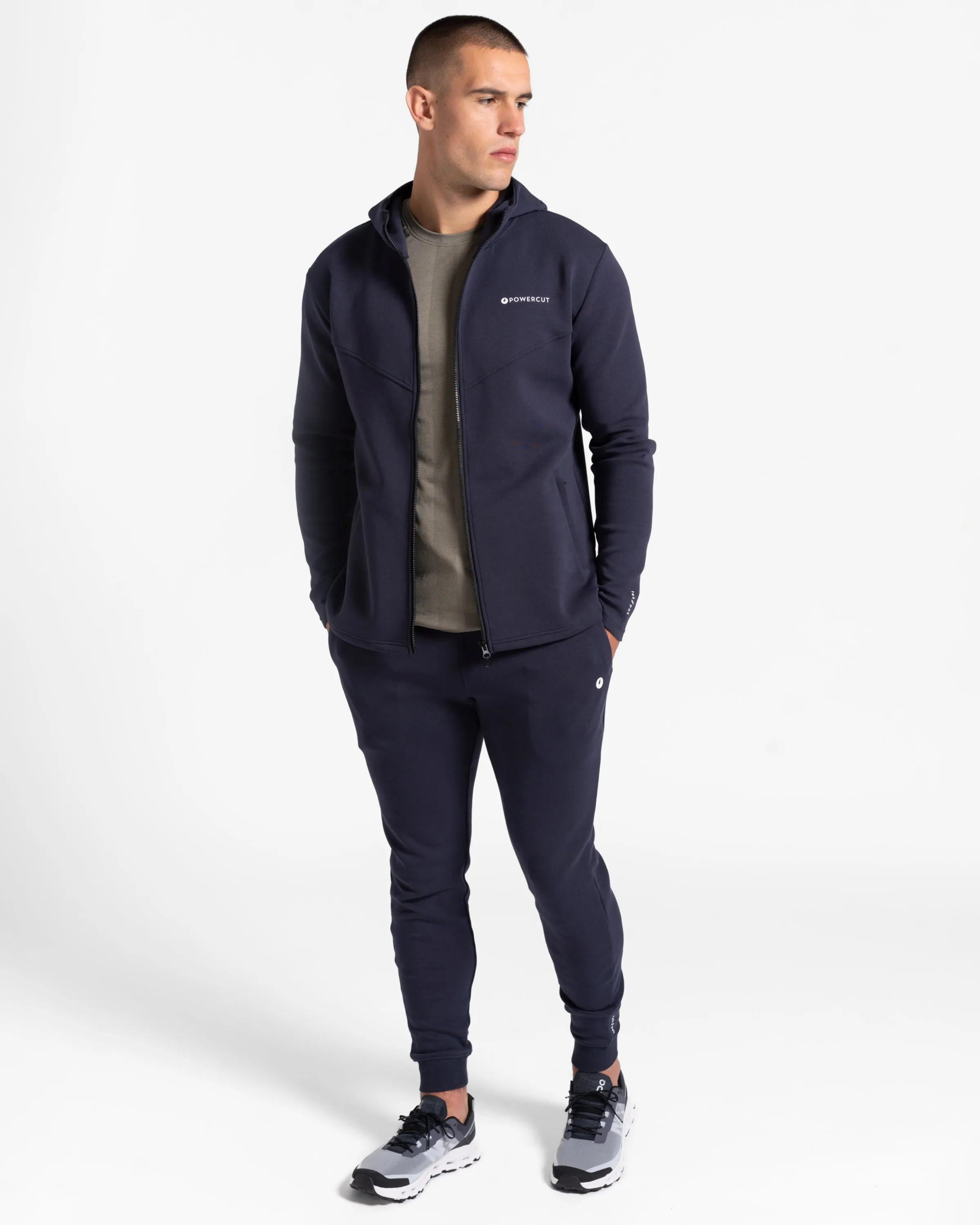 tek//pak Men's Full Zip Hoodie Navy