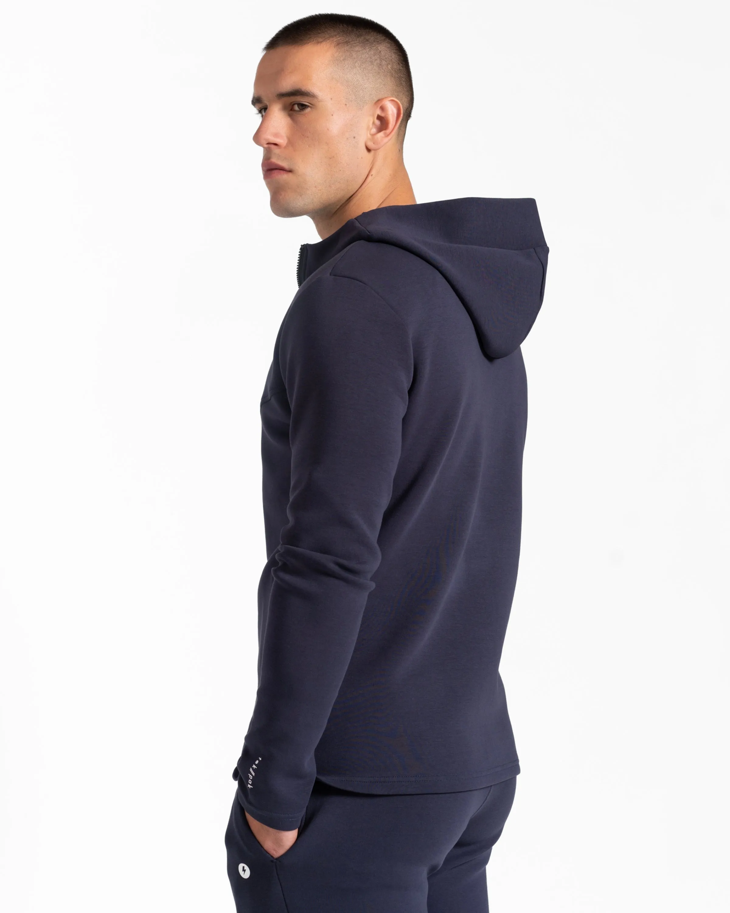 tek//pak Men's Full Zip Hoodie Navy