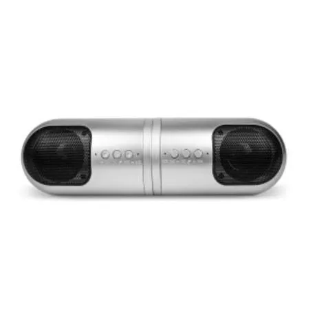 Telefunken Silver Dual Bluetooth Speakers TBTWS-200B/S