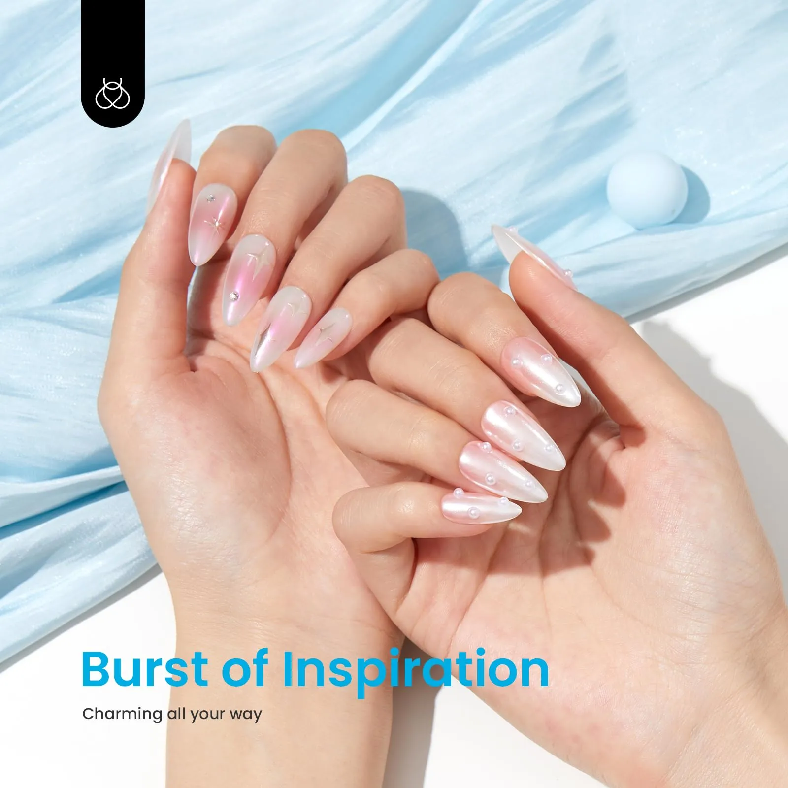 The Garden of Eden 4 Colors - Chrome Nail Powder