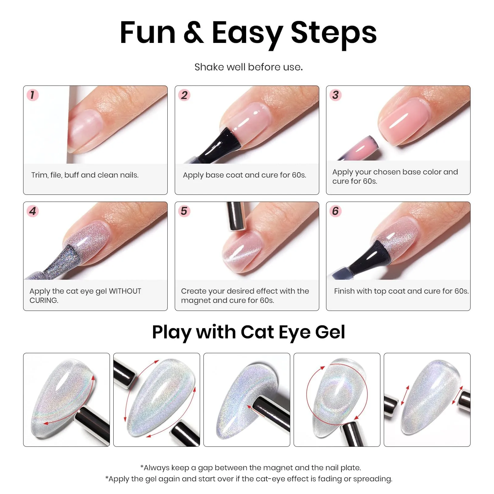 The Garden of Eden 4 Colors - Chrome Nail Powder