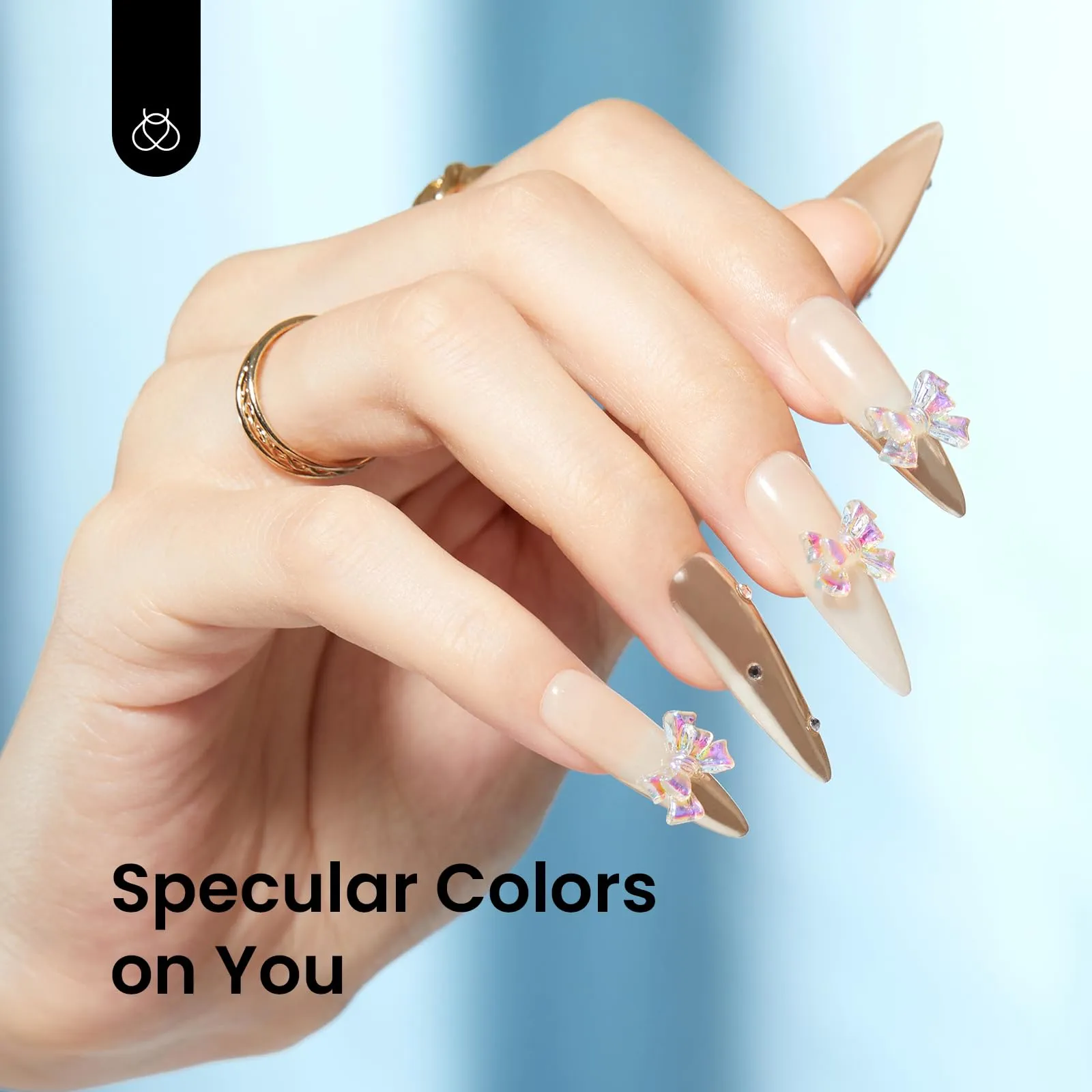 The Garden of Eden 4 Colors - Chrome Nail Powder