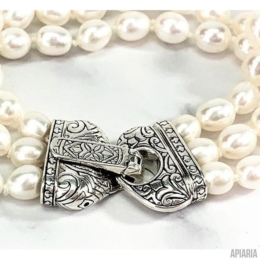 Three Strand Pearl Bracelet