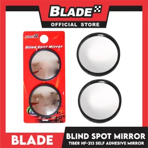 Tiber Car Blind Spot Mirror HF-213 Self Adhesive Mirror Set of 2