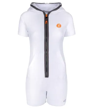 Towel Club x c'est normal Towel Jumpsuit Slim White