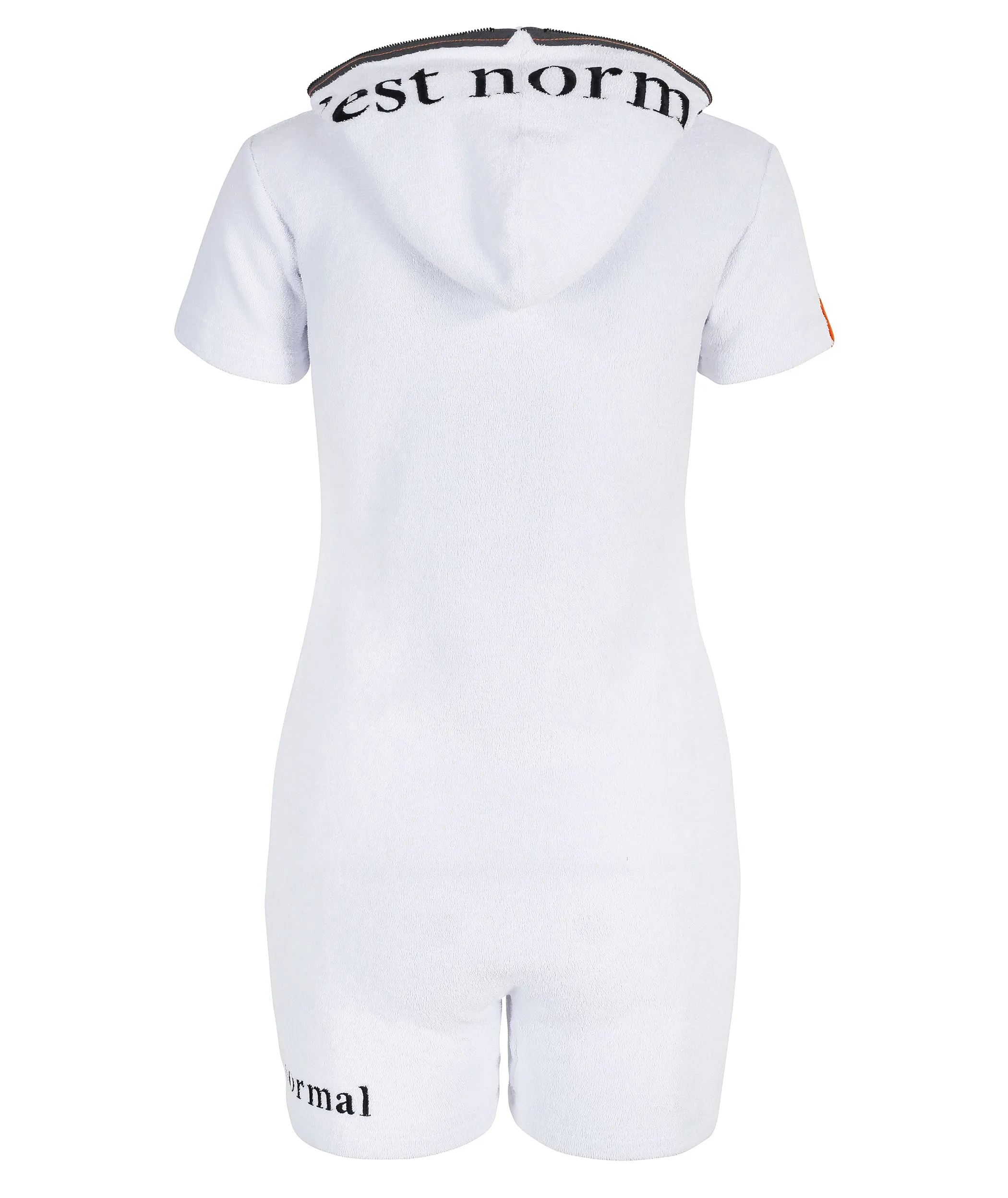 Towel Club x c'est normal Towel Jumpsuit Slim White