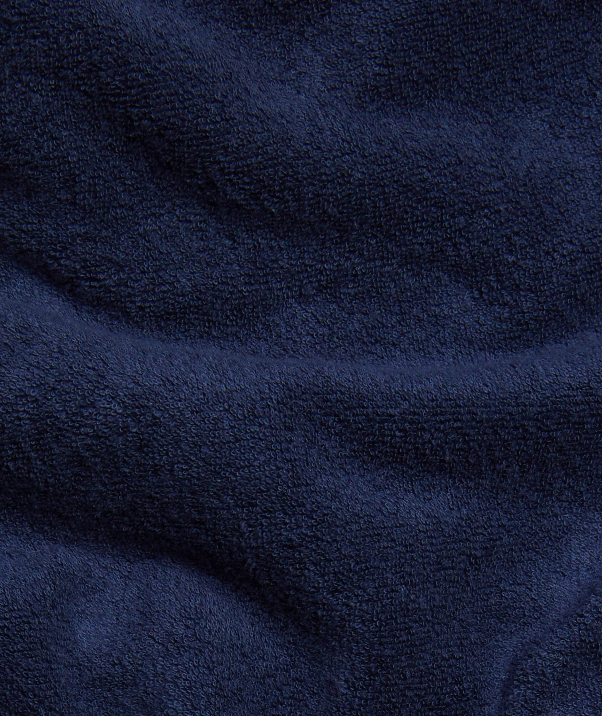 Towel Short Slim Jumpsuit Navy