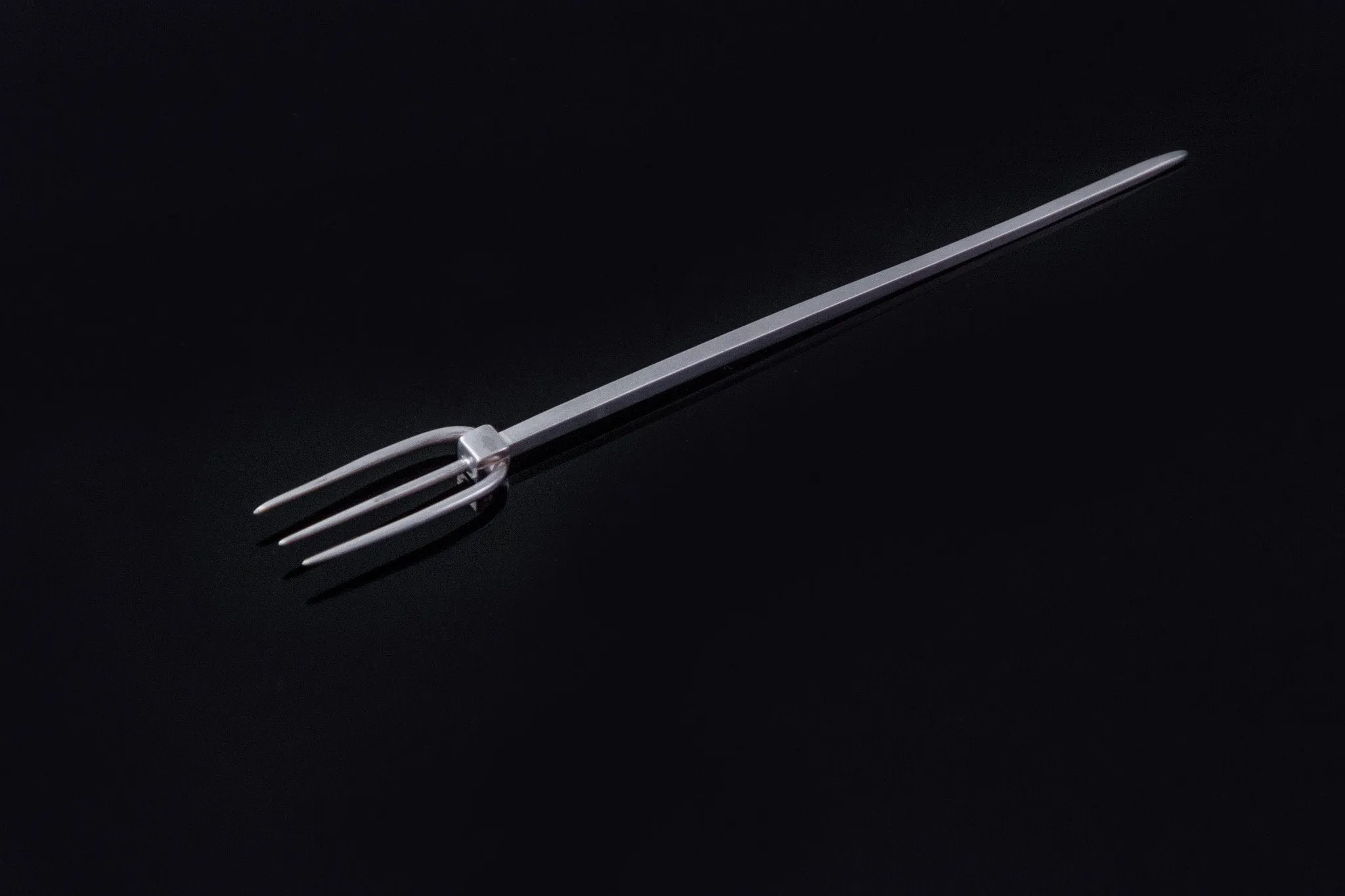 Trident Serving Fork with Tapered Handle