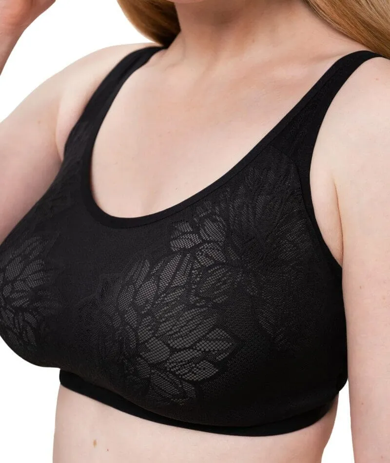 Triumph Fit Smart Padded Wire-free Bra - Black