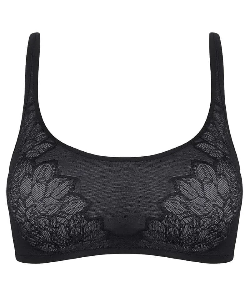 Triumph Fit Smart Padded Wire-free Bra - Black