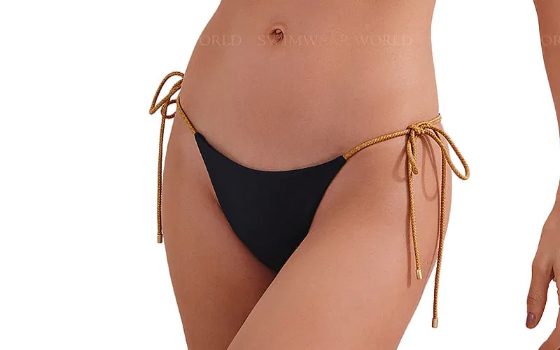Tuane T Back Tri-Tie Side Bikini ::RET