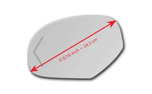 Turn Signal Chevron Fit Over Auto-dimming Mirror Glass for Chevrolet Silverado 2500 HD  2009 - 2014