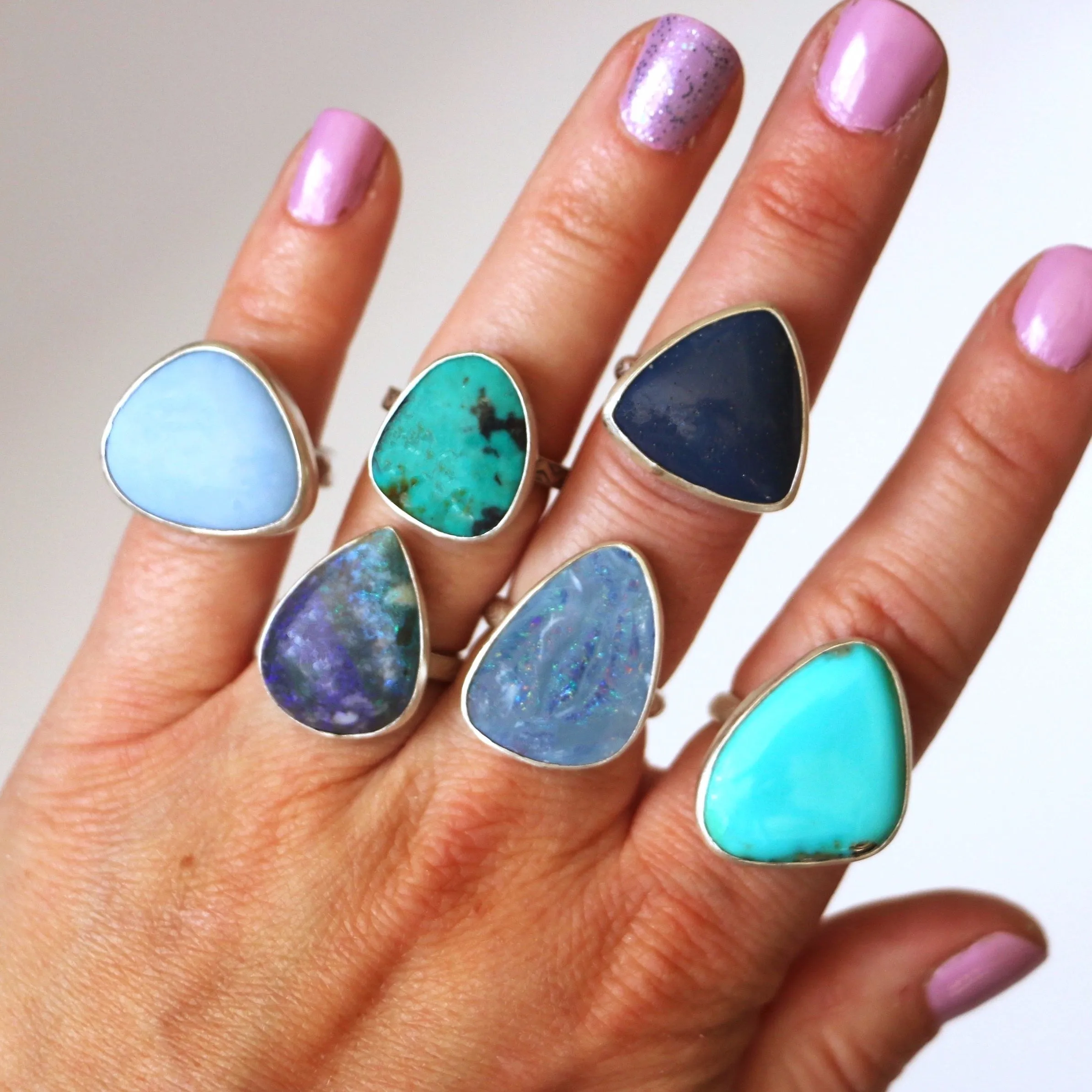 Turquoise Ring - Size 6.5