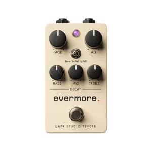 Universal Audio UAFX Evermore Studio Reverb Guitar Effects Pedal