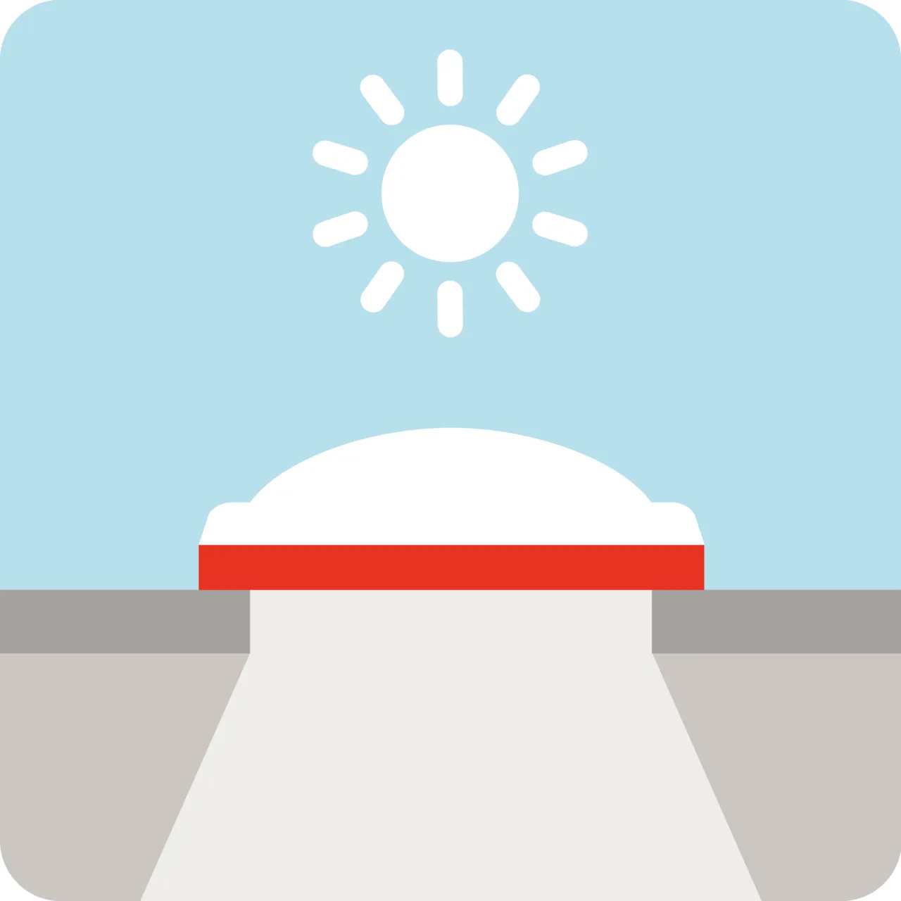 VELUX CVP 080080 S00D Opaque Manual Opening Flat Roof Window (80 x 80 cm)