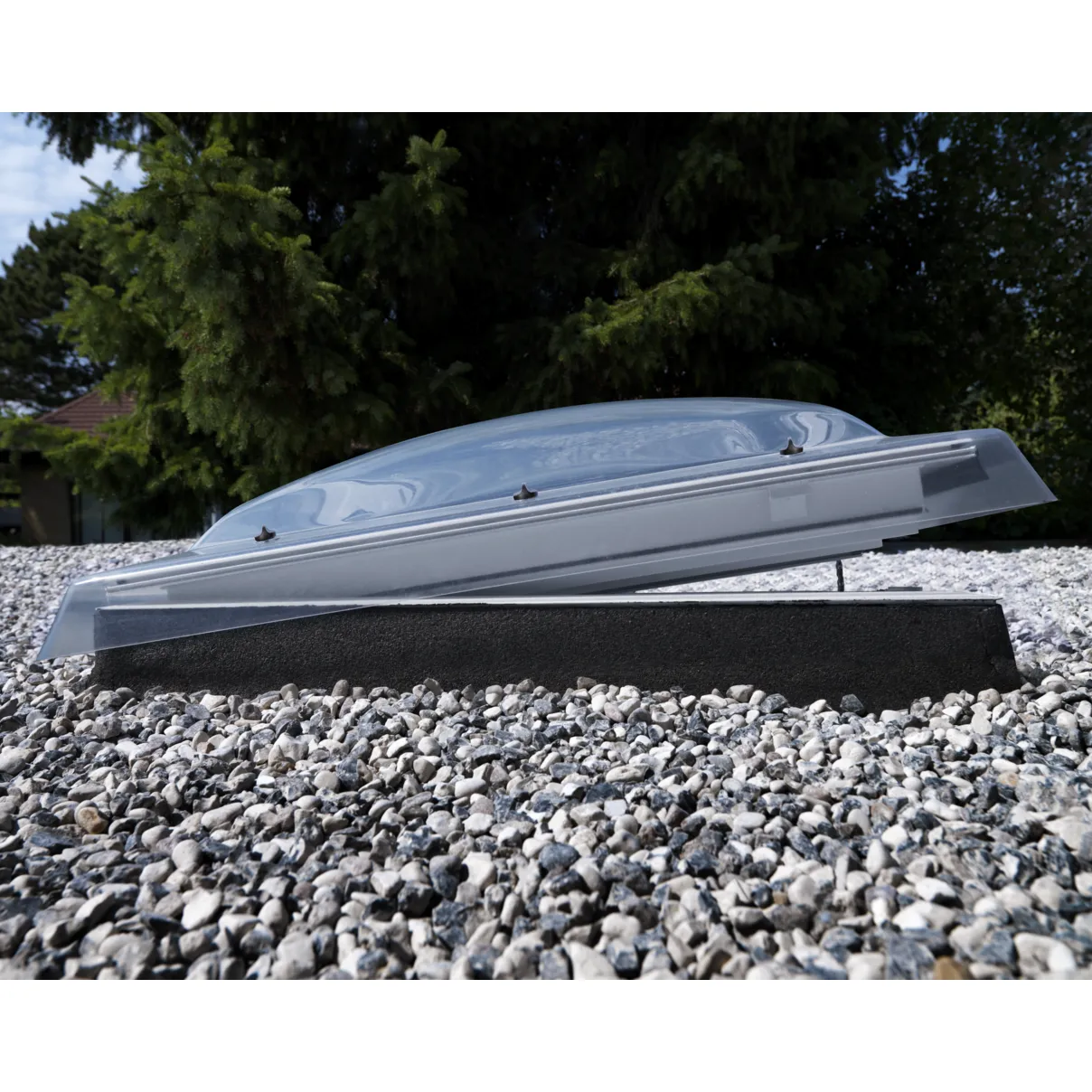 VELUX CVP 080080 S00D Opaque Manual Opening Flat Roof Window (80 x 80 cm)