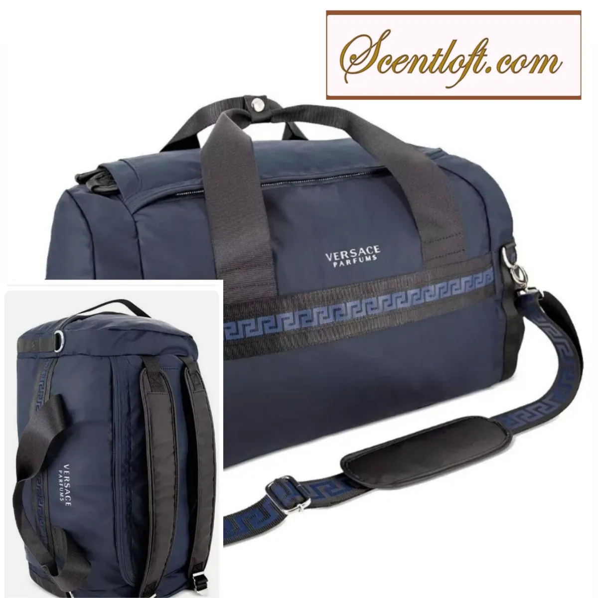 VERSACE Duffle Bag / Backpack (dual function)