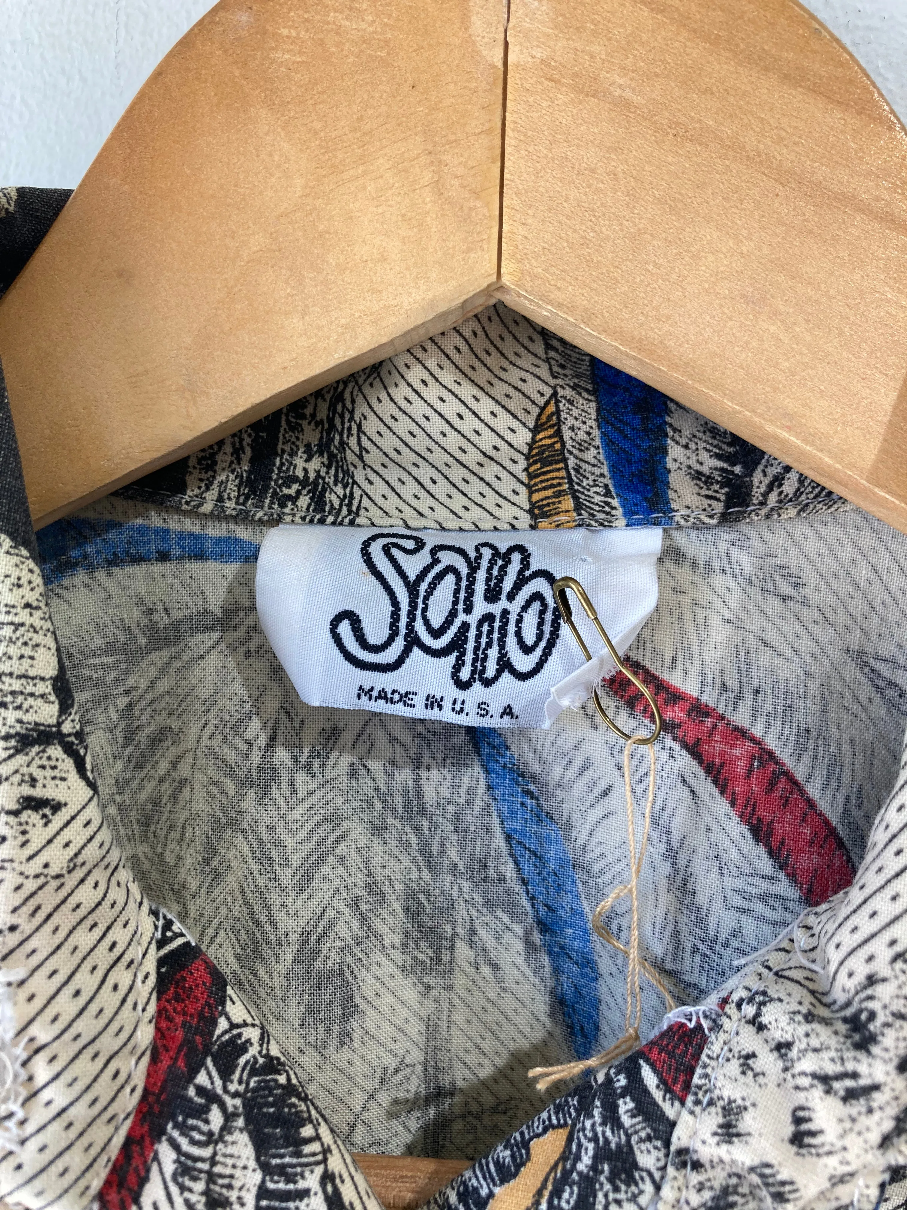 Vintage SOHO Giraffe Shirt
