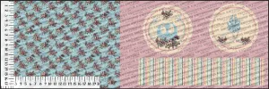 *VINYL Pre-Order* Floral R Circle Bag Set (SMALL)