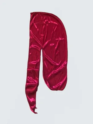 Violet/Red Silky Durag
