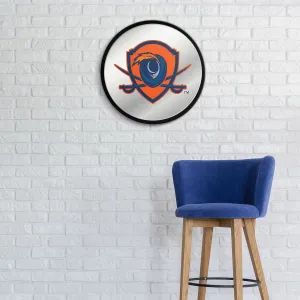 Virginia Cavaliers: Shield - Modern Disc Mirrored Wall Sign