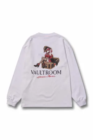 VR × MARINE L/S TEE / WHT