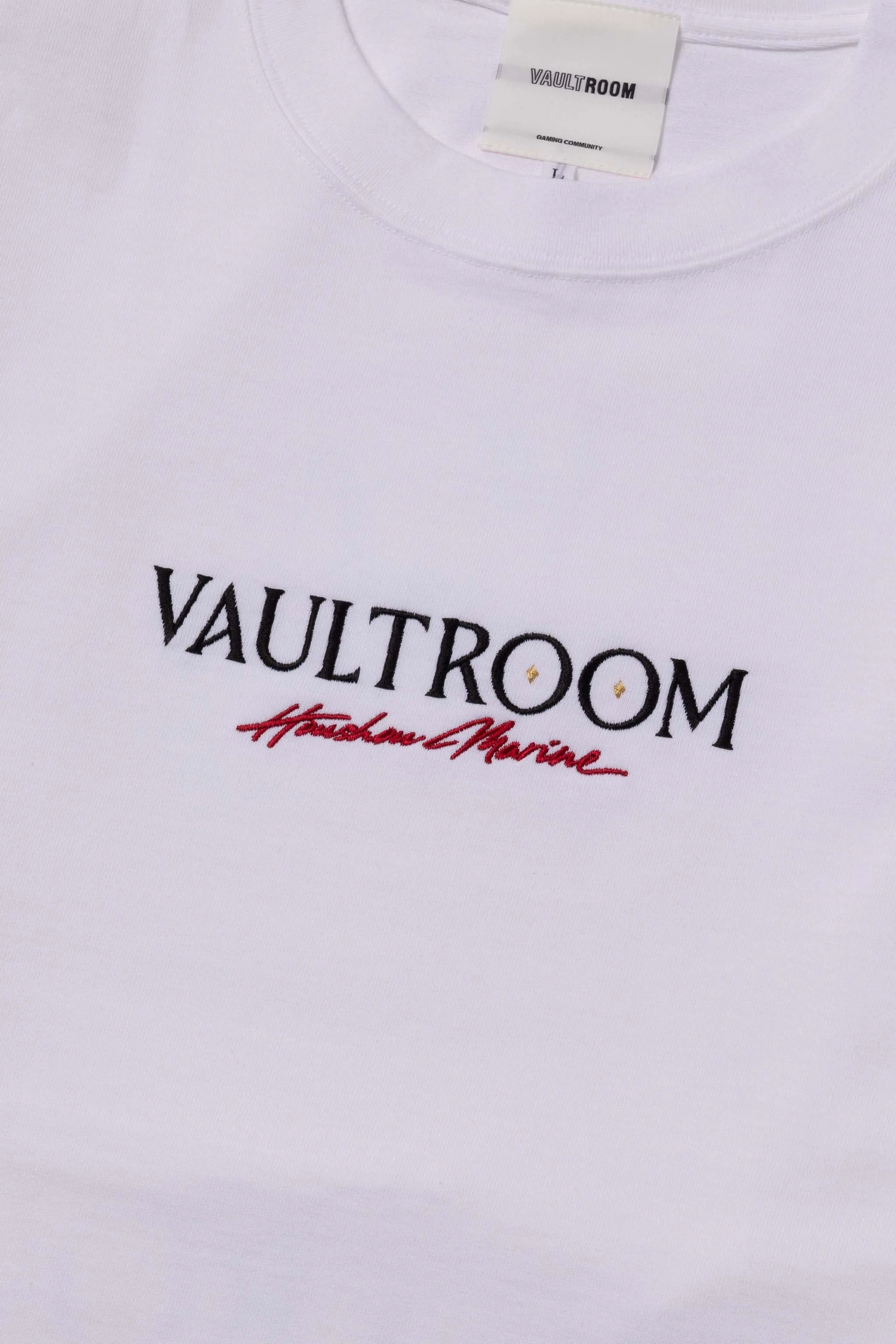 VR × MARINE L/S TEE / WHT