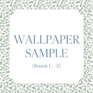 Wallpaper Sample (Brands L - Z)