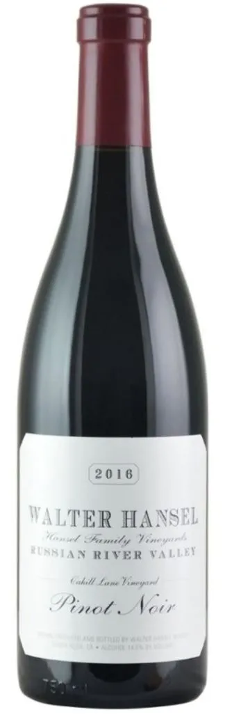 Walter Hansel Cahill Lane Pinot Noir 2019
