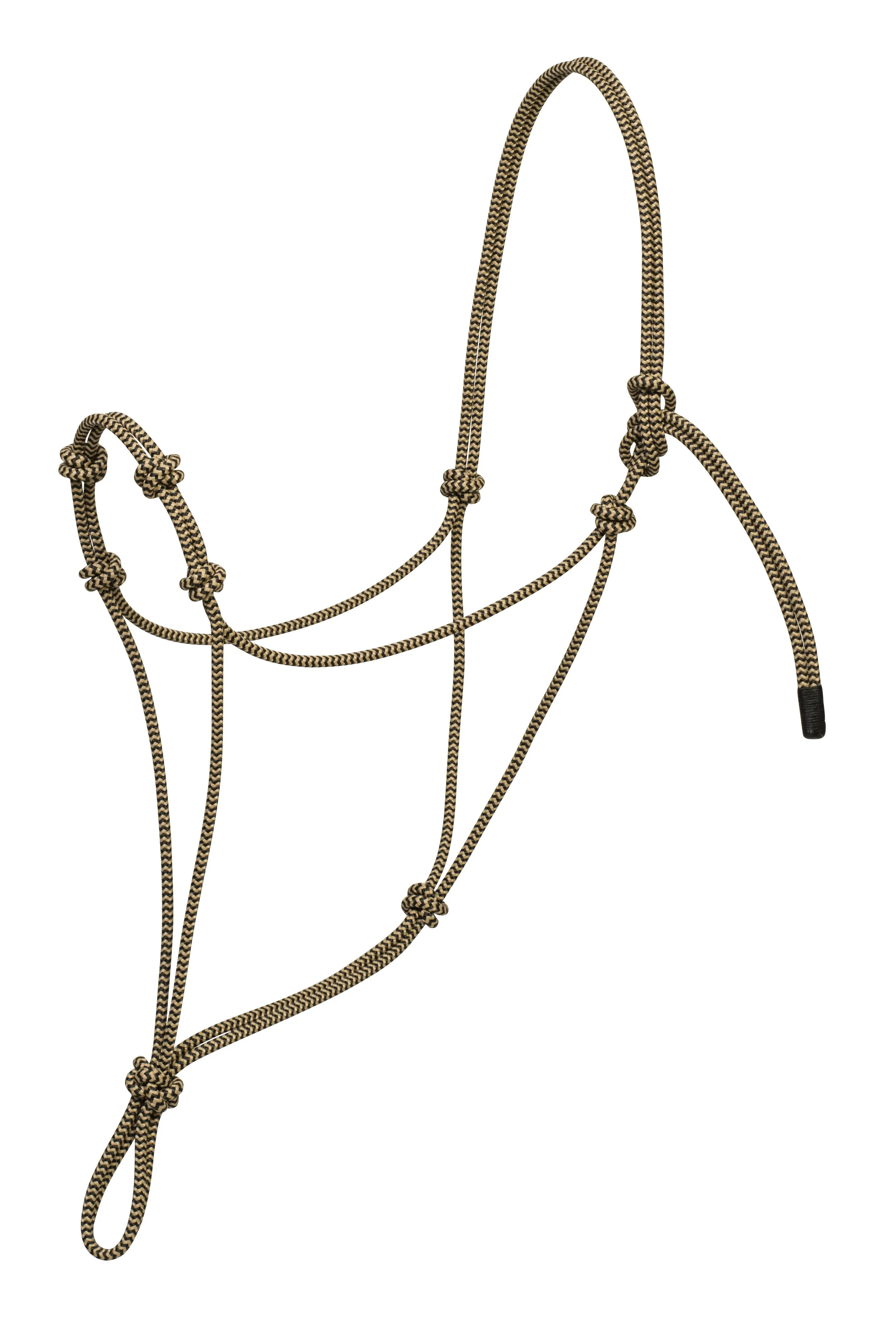 Weaver Silvertip Four Knot Rope Halter, Average Horse (Multiple Color Options)
