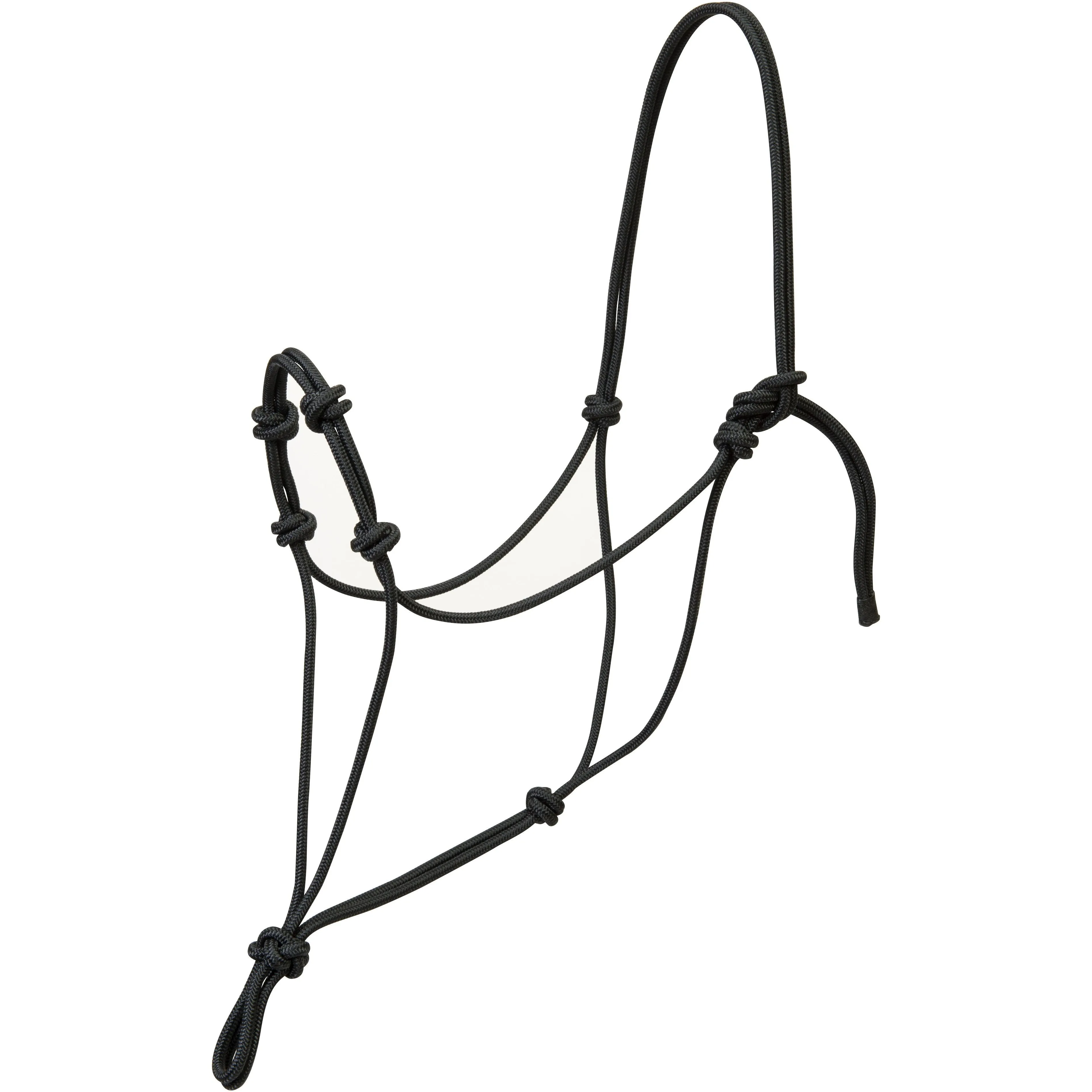 Weaver Silvertip Four Knot Rope Halter, Average Horse (Multiple Color Options)