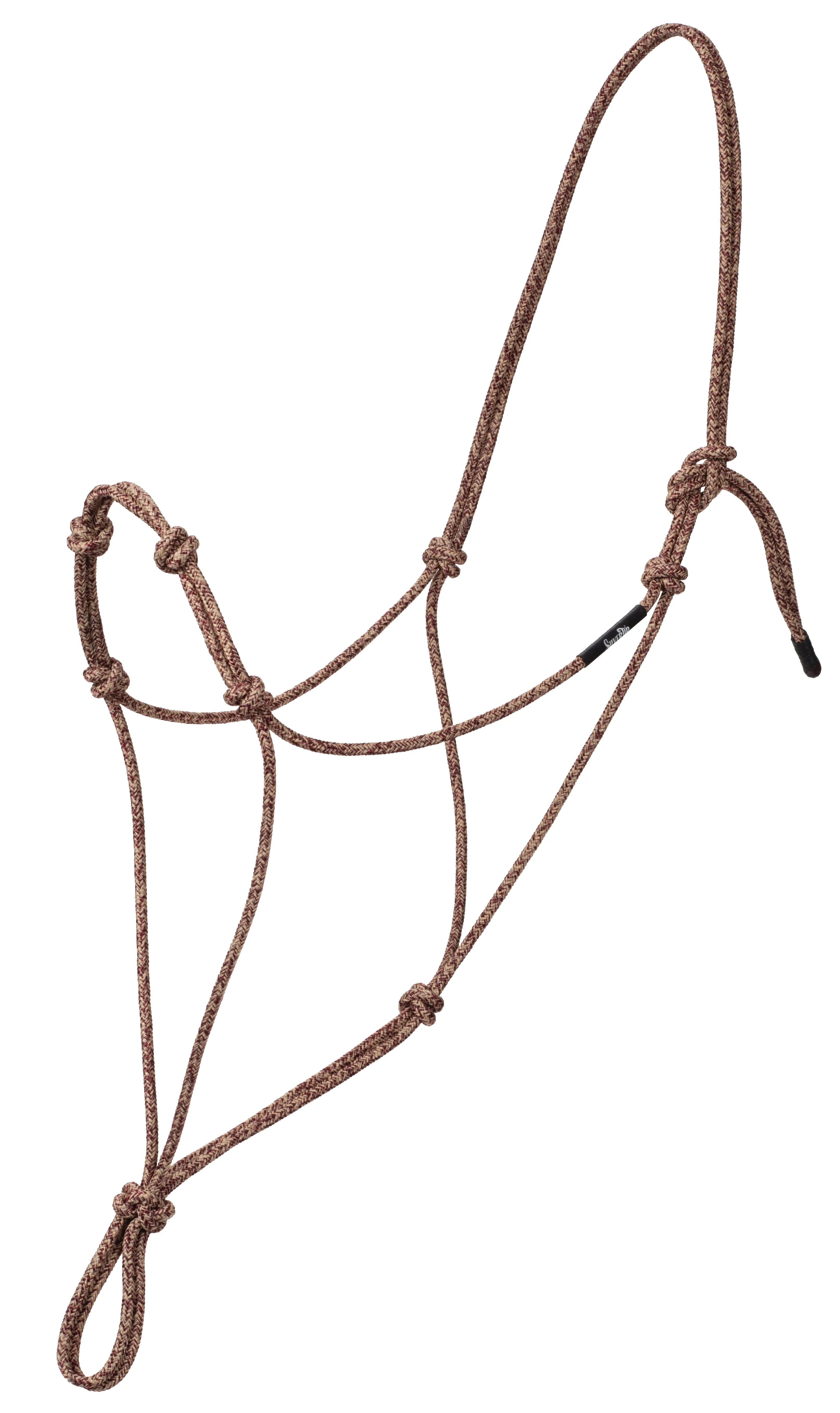 Weaver Silvertip Four Knot Rope Halter, Average Horse (Multiple Color Options)