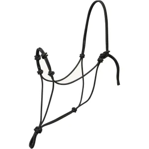 Weaver Silvertip Four Knot Rope Halter, Large Horse (Multiple Color Options)