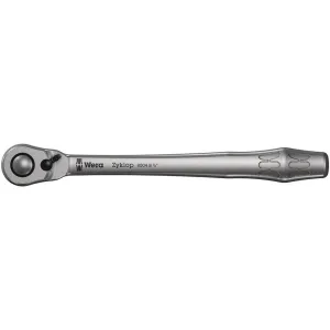 Wera 8004 B Zyklop Metal Ratchet with switch lever and 3/8" drive - 3/8" x 222 mm