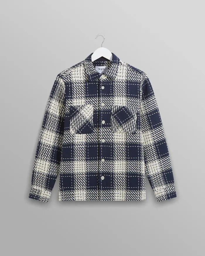 Whiting Overshirt Marine Beatnik | Marine