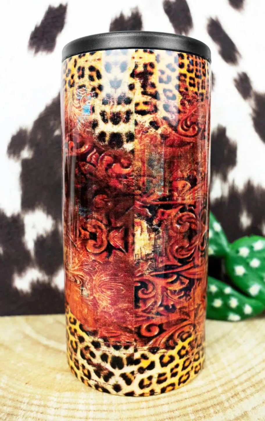 Wild West Yellowstone Skinny Can Hard Koozie