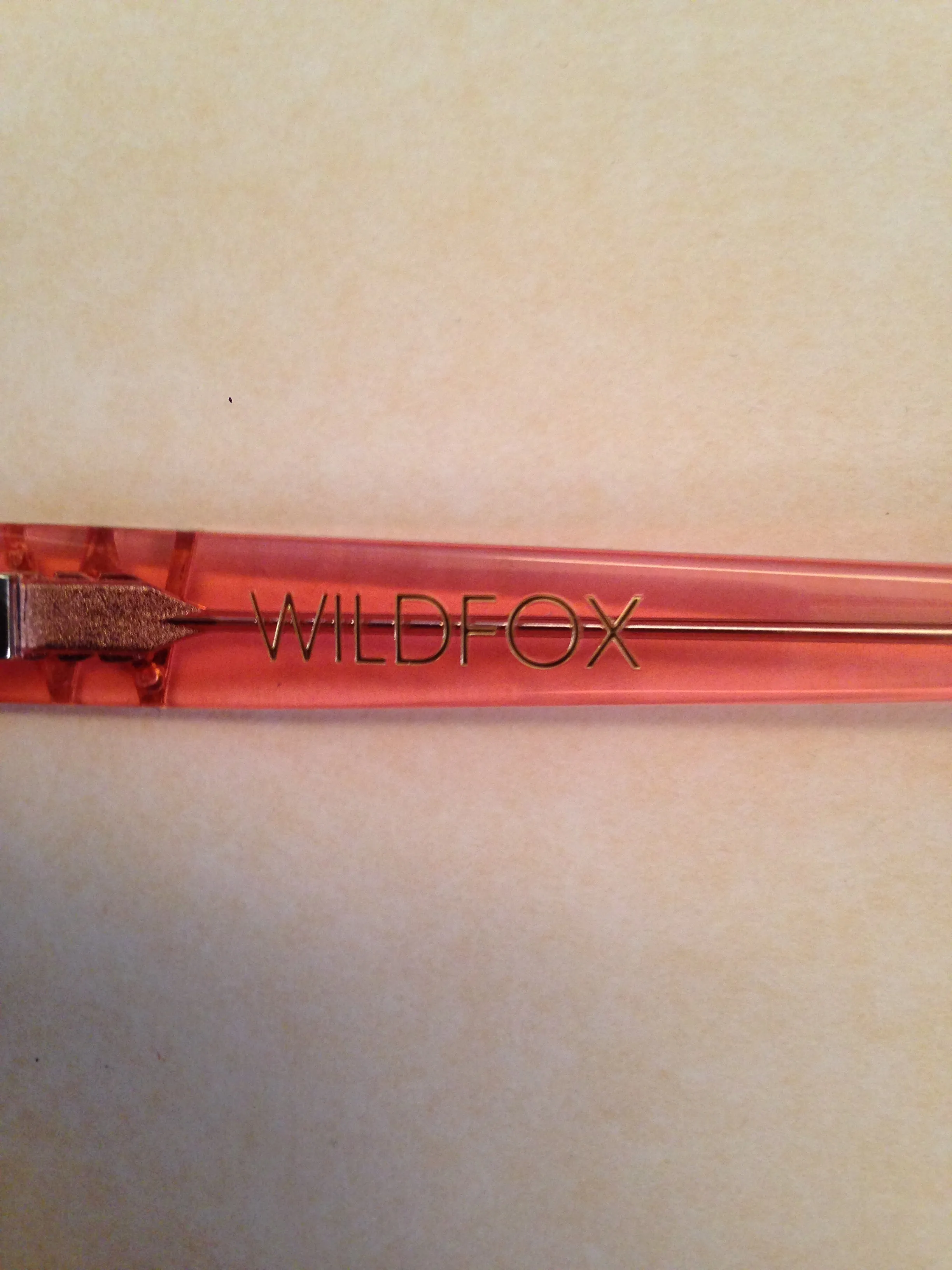 Wildfox Classic Fox Sunglasses Square Nightfall Pink Clear Frame Pink Purple Mirror Flash Lens