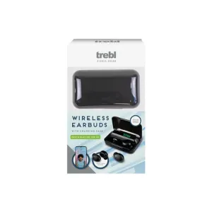 Wireless Earbuds Smart Touch Control Charging Case Trebl - Choice Of Colour