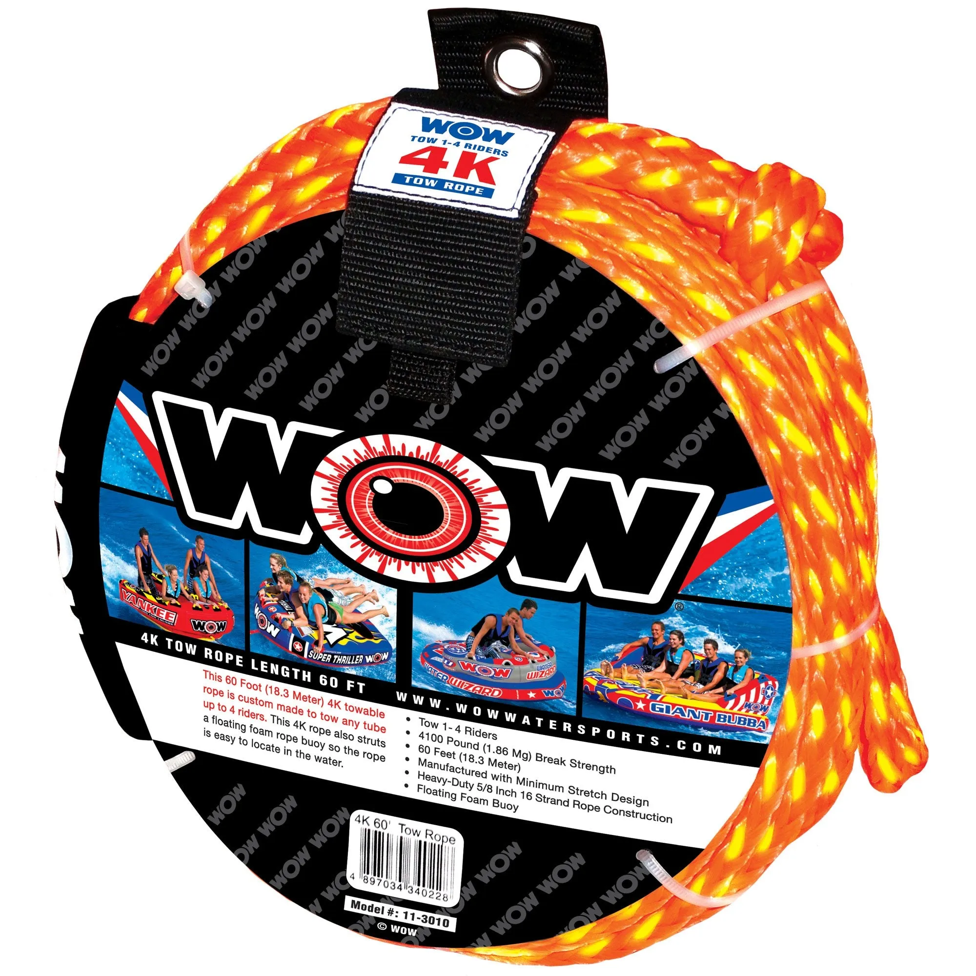 WOW Watersports Floating Tube Ropes