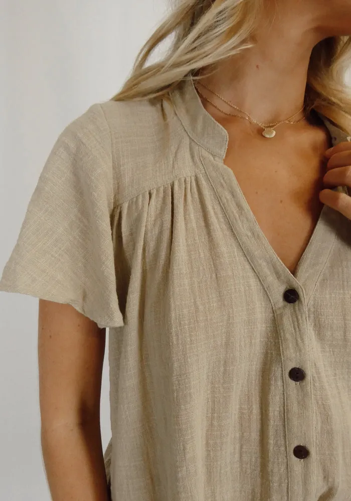 WS Shoreline Shirt - Almond