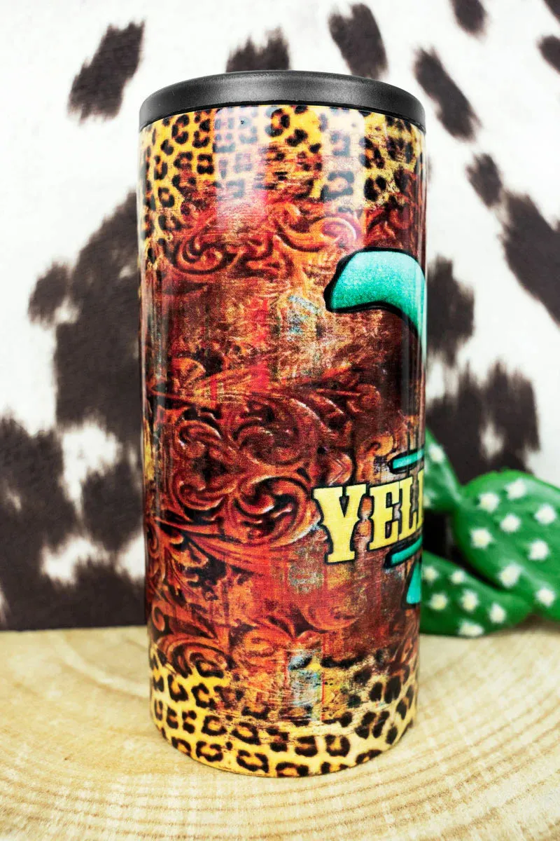YELLOWSTONE SLIM CAN KOOZIE 12oz