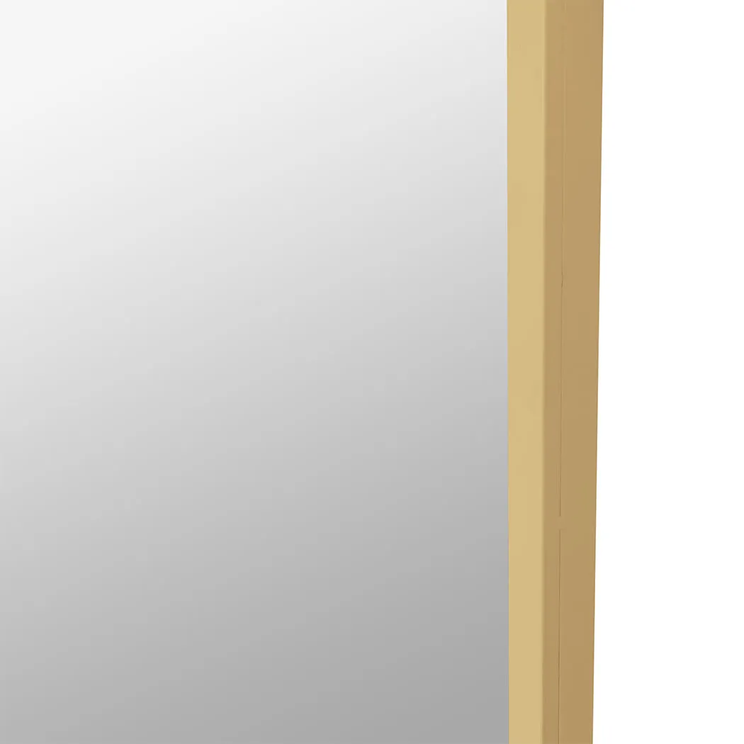 Yezi Floor Mirror Full Length Mirrors 1.8M Gold White