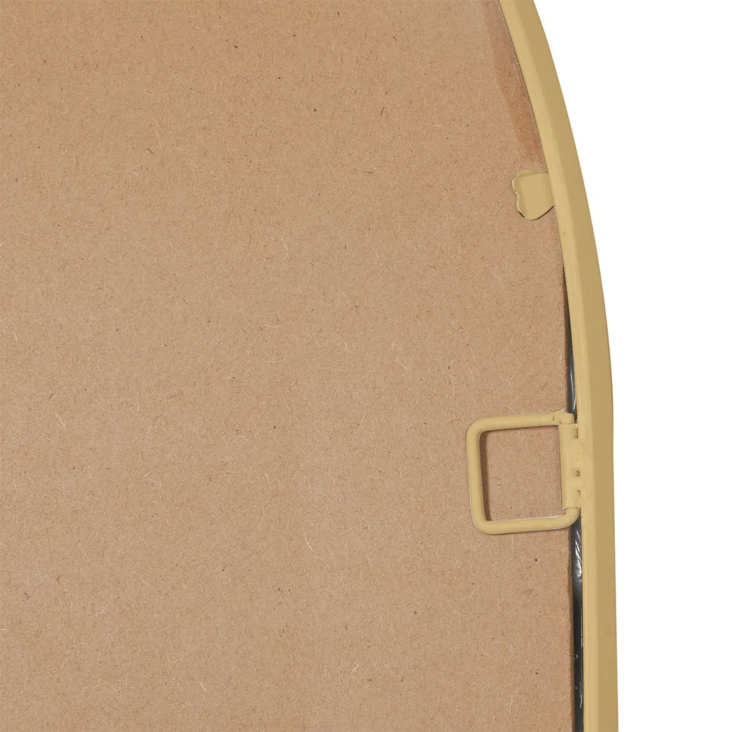 Yezi Floor Mirror Full Length Mirrors 1.8M Gold White