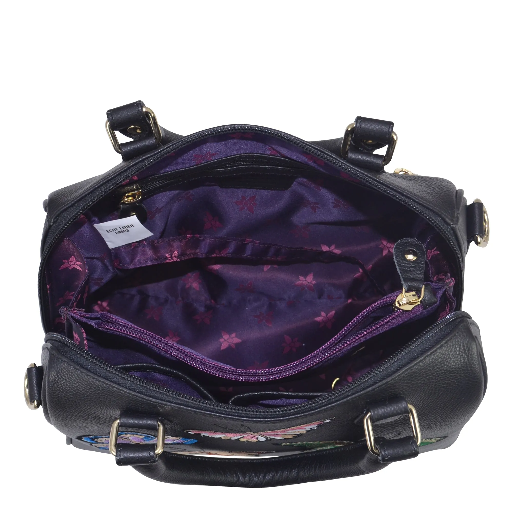 Zip Around Classic Satchel - 14015