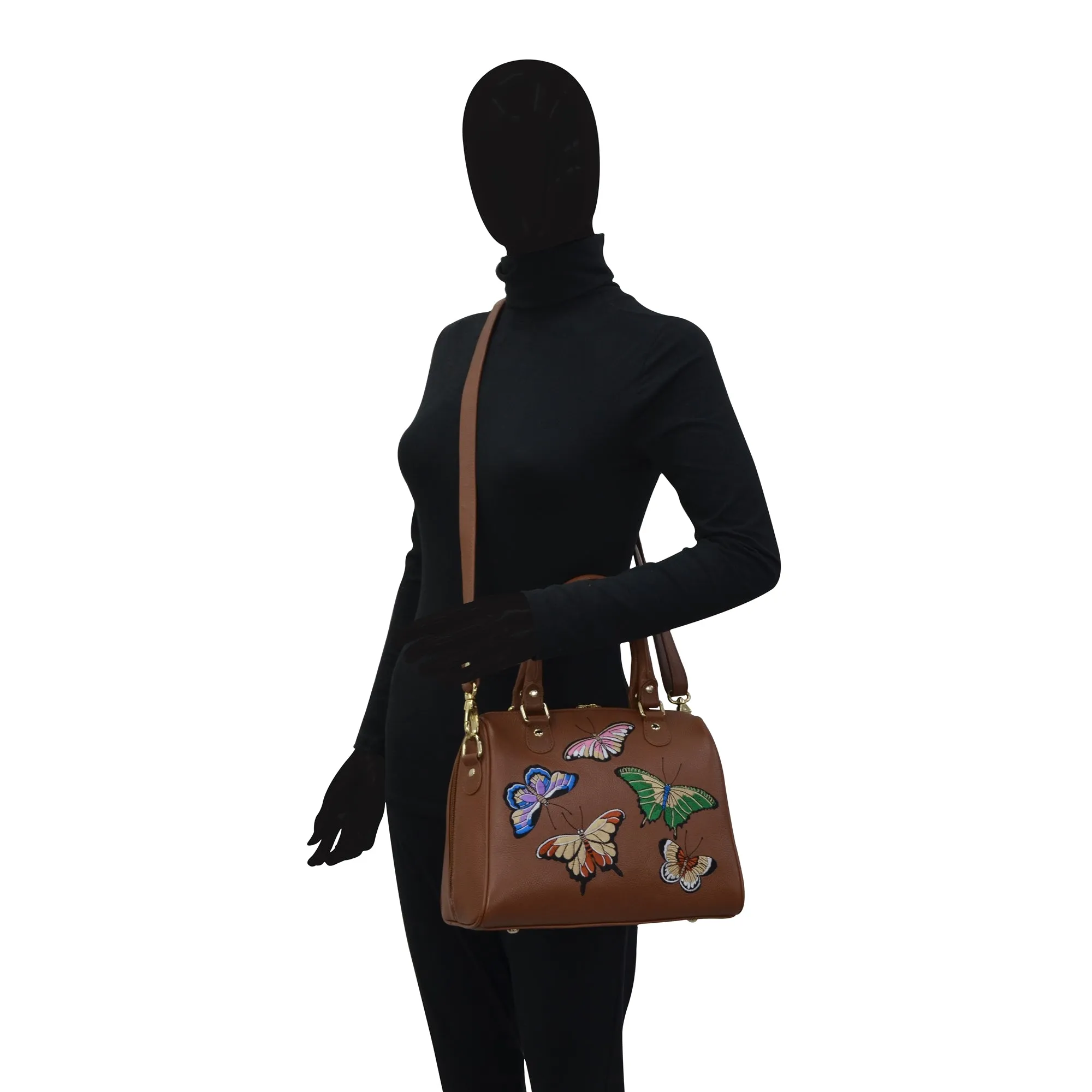 Zip Around Classic Satchel - 14015