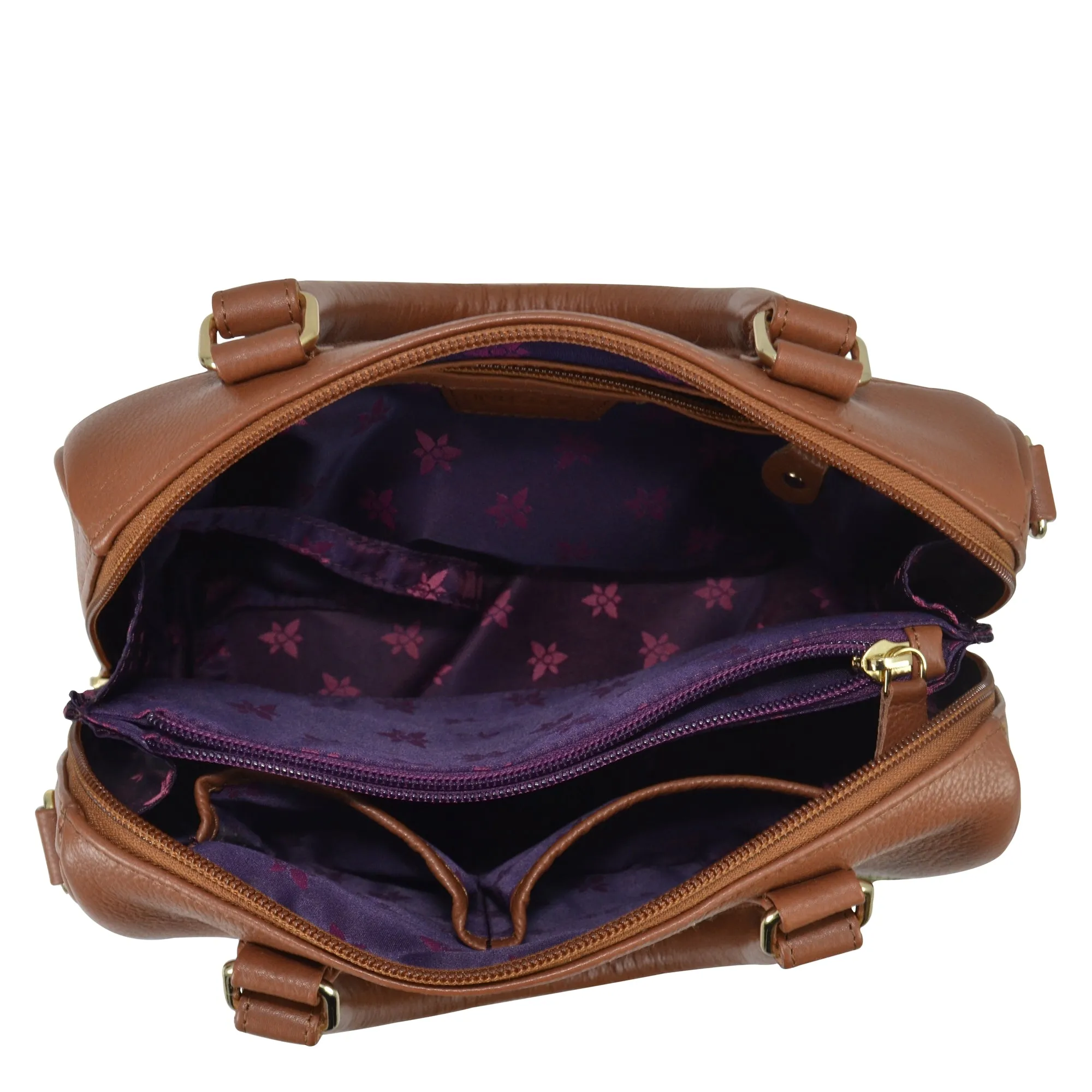 Zip Around Classic Satchel - 14015