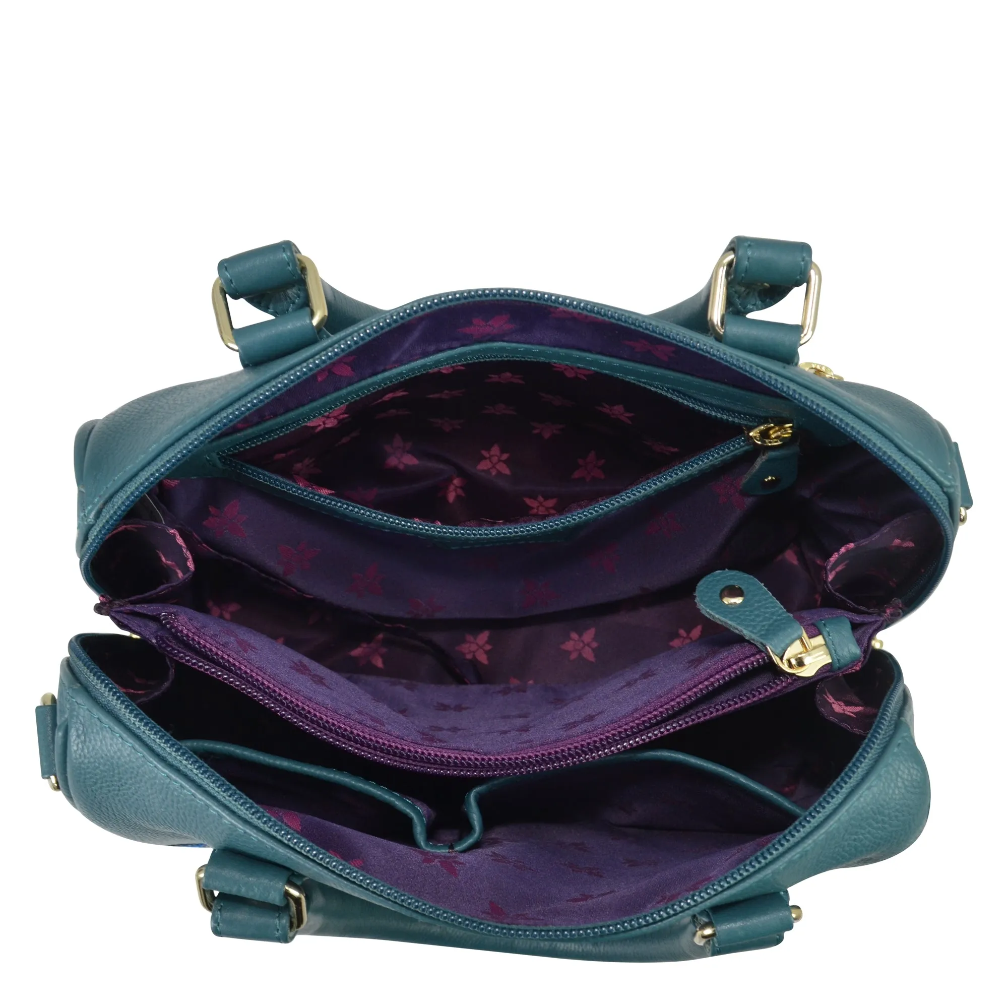 Zip Around Classic Satchel - 14015