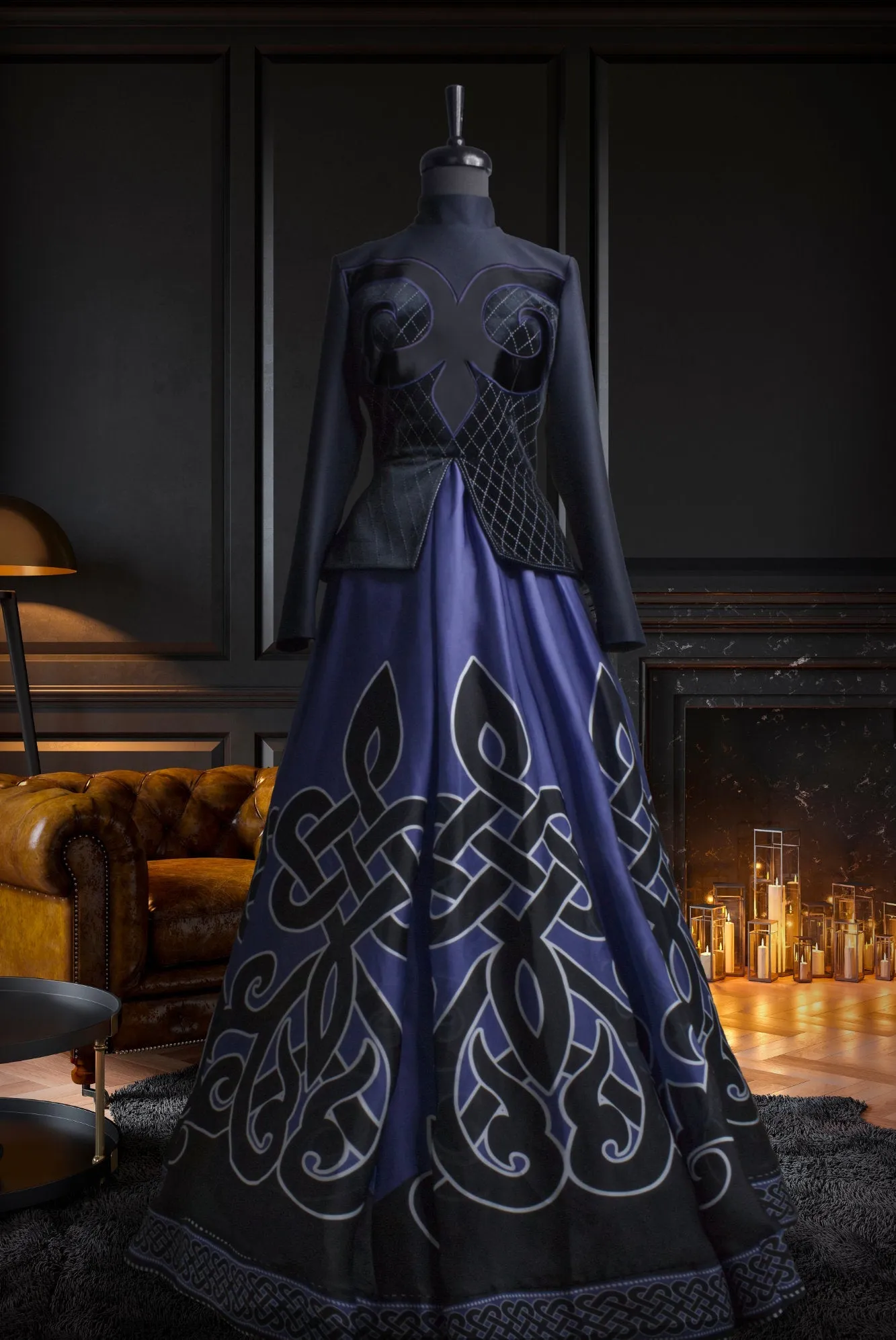 Zirve Silky Chiffon Skirt